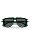 Burberry 36mm Pilot Sunglasses In Green