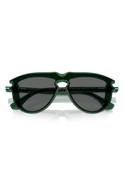 Burberry 36mm Pilot Sunglasses In Green