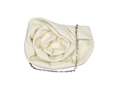 BURBERRY BURBERRY 3D ROSE CHAIN-LINKED CLUTCH BAG