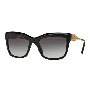Pre-owned Burberry 4207 Sunglasses Color Black 30018g In Grey Gradient