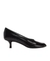 Burberry Asymmetric-toe Slip-on Pumps In Black