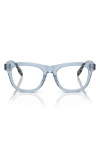 Burberry Kids'  45mm Square Optical Glasses In Gray