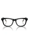 Burberry Kids'  45mm Square Optical Glasses In Gray