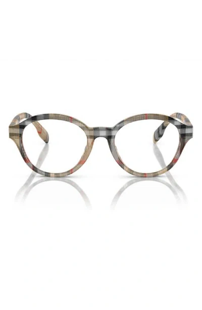 Burberry 48mm Phantos Optical Glasses In Multi