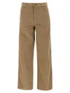 Burberry Trousers Featuring Wide Leg And 5 Pockets