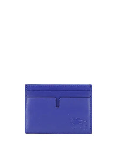 Burberry 5 Slots Card Case In Blue