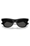 Burberry 50mm Square Sunglasses In Black