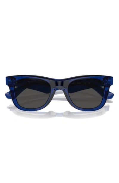 Burberry 50mm Square Sunglasses In Blue