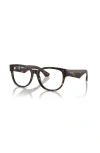 Burberry 51mm Phantos Optical Glasses In Brown