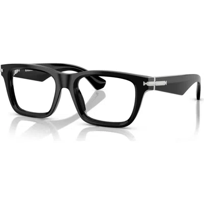 Burberry 51mm Rectangle Optical Glasses In Black