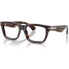 Burberry 51mm Rectangle Optical Glasses In Multi