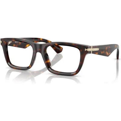 Burberry 51mm Rectangle Optical Glasses In Multi