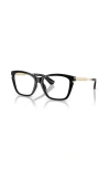 Burberry 52mm Cat Eye Optical Glasses In Black