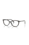 Burberry 52mm Cat Eye Optical Glasses In Gray
