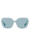 Burberry 52mm Gradient Square Sunglasses In Azure