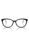 Burberry 52mm Phantos Optical Glasses In Black