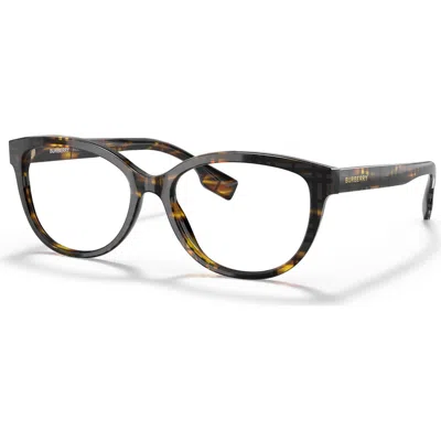 Burberry 52mm Square Optical Glasses In Gold