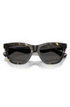 Burberry 53mm Cat Eye Sunglasses In Mustard