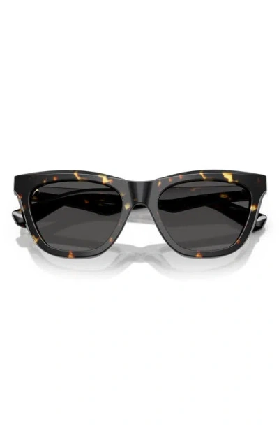 Burberry 53mm Cat Eye Sunglasses In Havana