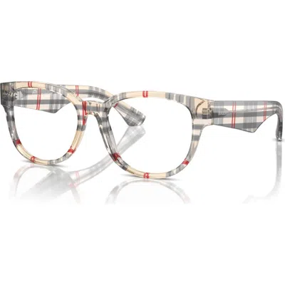 Burberry 53mm Phantos Optical Glasses In Multi