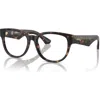 Burberry 53mm Phantos Optical Glasses In Brown