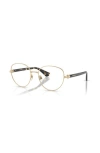 Burberry 53mm Phantos Optical Glasses In Gold