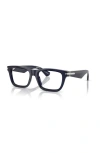 Burberry 53mm Rectangle Optical Glasses In Gray