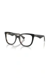 Burberry 53mm Square Optical Glasses In Black