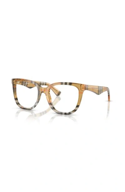 BURBERRY BURBERRY 53MM SQUARE OPTICAL GLASSES
