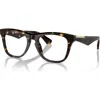 Burberry 53mm Square Optical Glasses In Brown