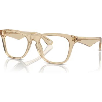 Burberry 53mm Square Optical Glasses In Brown