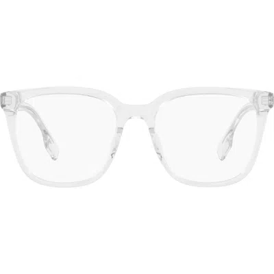 Burberry 53mm Square Optical Glasses In White