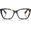 Burberry 54mm Cat Eye Optical Glasses In Black