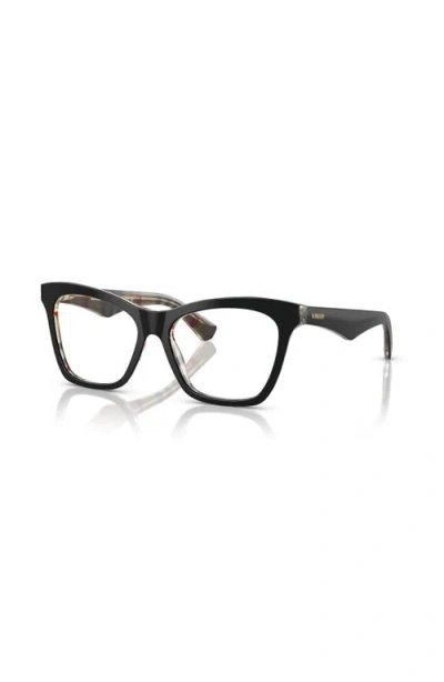 BURBERRY BURBERRY 54MM CAT EYE OPTICAL GLASSES