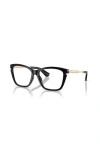 Burberry 54mm Cat Eye Optical Glasses In Black