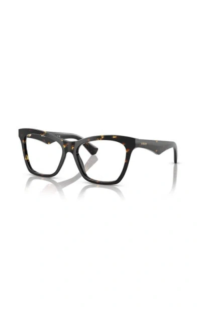 Burberry 54mm Cat Eye Optical Glasses In Blue