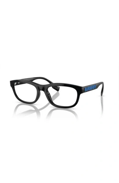 Burberry 54mm Irregular Optical Glasses In Black