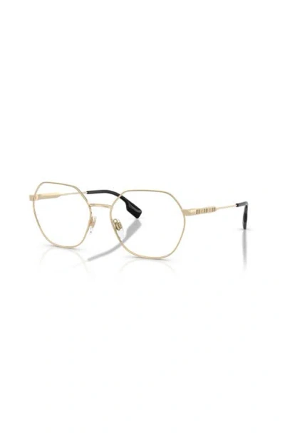 Burberry 54mm Irregular Optical Glasses In Multi