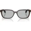 Burberry 54mm Rectangular Sunglasses In Gray