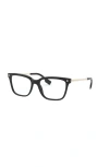 Burberry 54mm Square Optical Glasses In Black