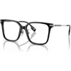 Burberry 54mm Square Optical Glasses In Black