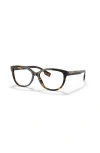 Burberry 54mm Square Optical Glasses In Black