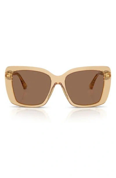 BURBERRY BURBERRY 54MM SQUARE SUNGLASSES