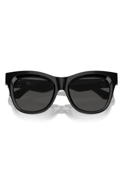 Burberry 54mm Square Sunglasses In Black