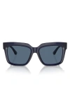 Burberry 54mm Square Sunglasses In Blue