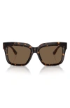 Burberry 54mm Square Sunglasses In Dark Havana