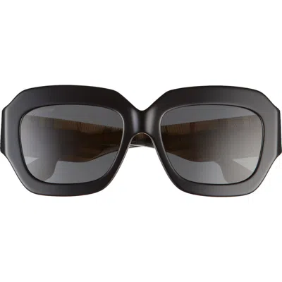 Burberry 54mm Square Sunglasses In Black