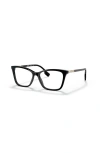 Burberry 55mm Cat Eye Optical Glasses In Black