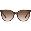 Burberry Alice Brown Gradient Cat Eye Ladies Sunglasses Be4333 300213 55 In Brown