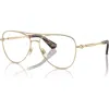 Burberry 55mm Pilot Optical Glasses In Multi